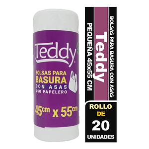 Bolsa de Basura Con Asaas 50x55 cm 