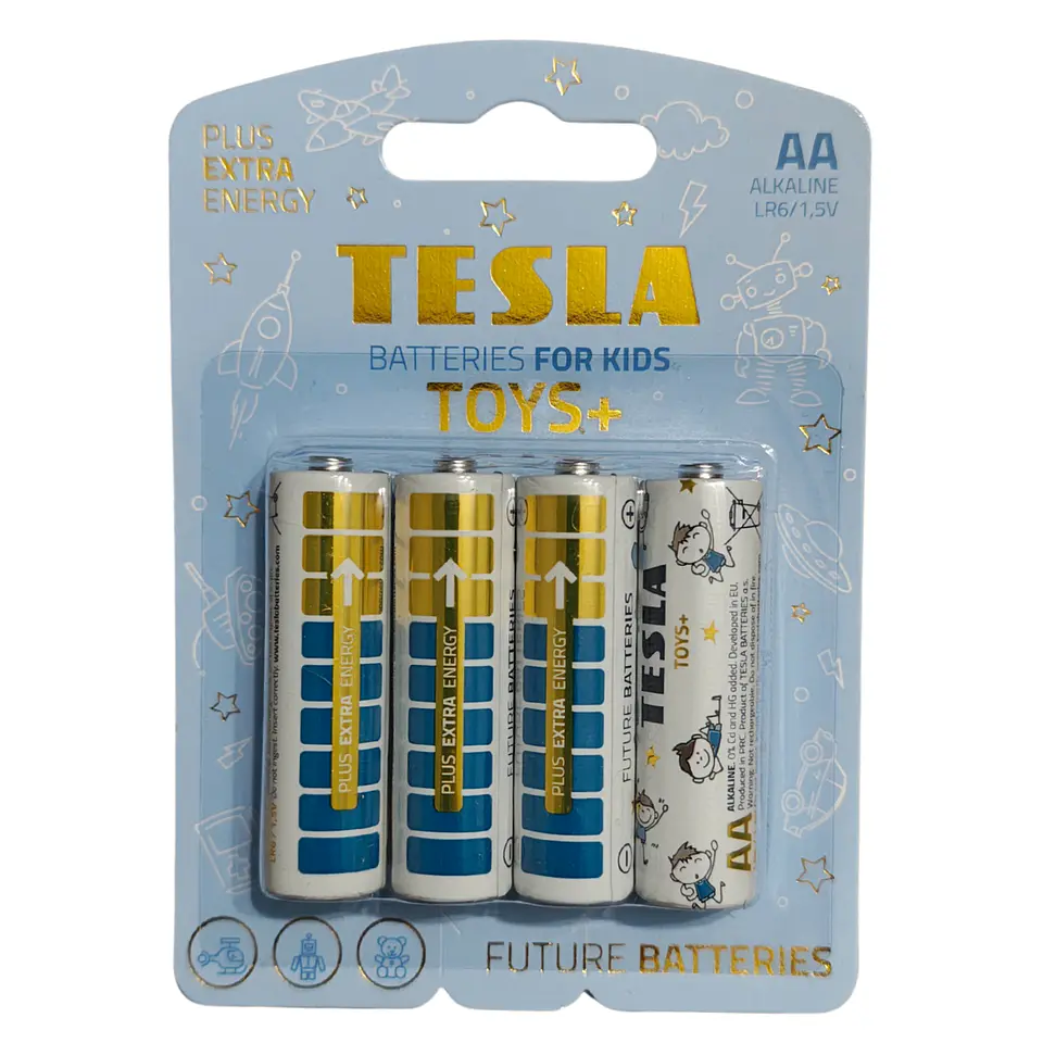 Pila Toys Niños AA Blister 4 Unidades 1