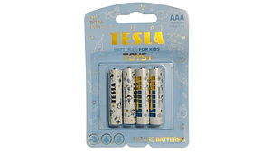 Pilas Toys Niño AAA Blister 4 Unidades