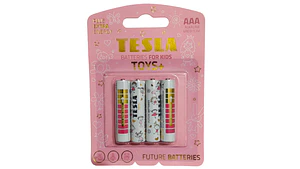 Pilas Toys Niña AAA Blister 4 Unidades
