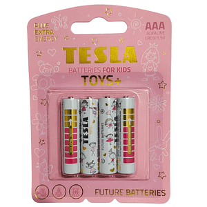 Pilas Toys Niña AAA Blister 4 Unidades