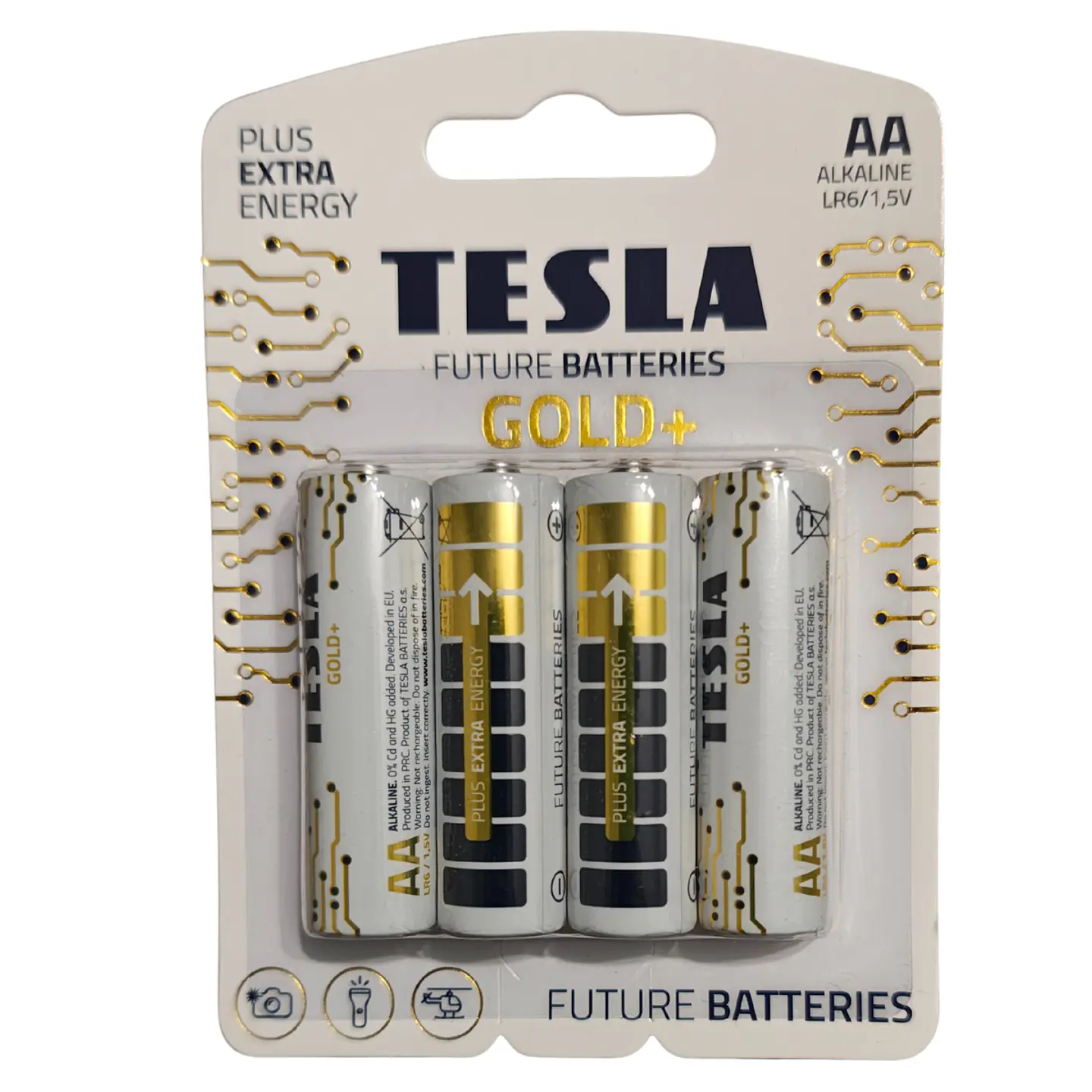Pilas GOLD+ AA Blister 4 Unidades 1