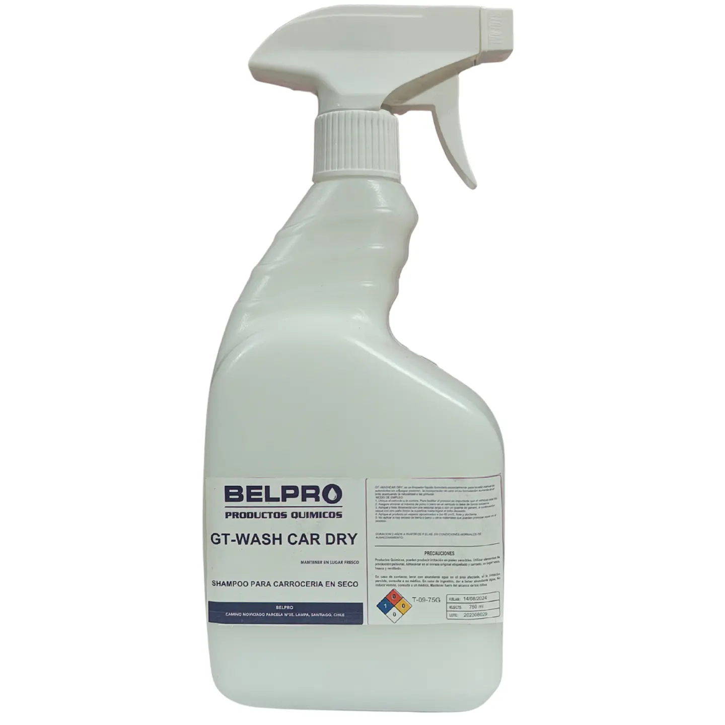 Shampoo en Seco C/ Gatillo  750 ML  1