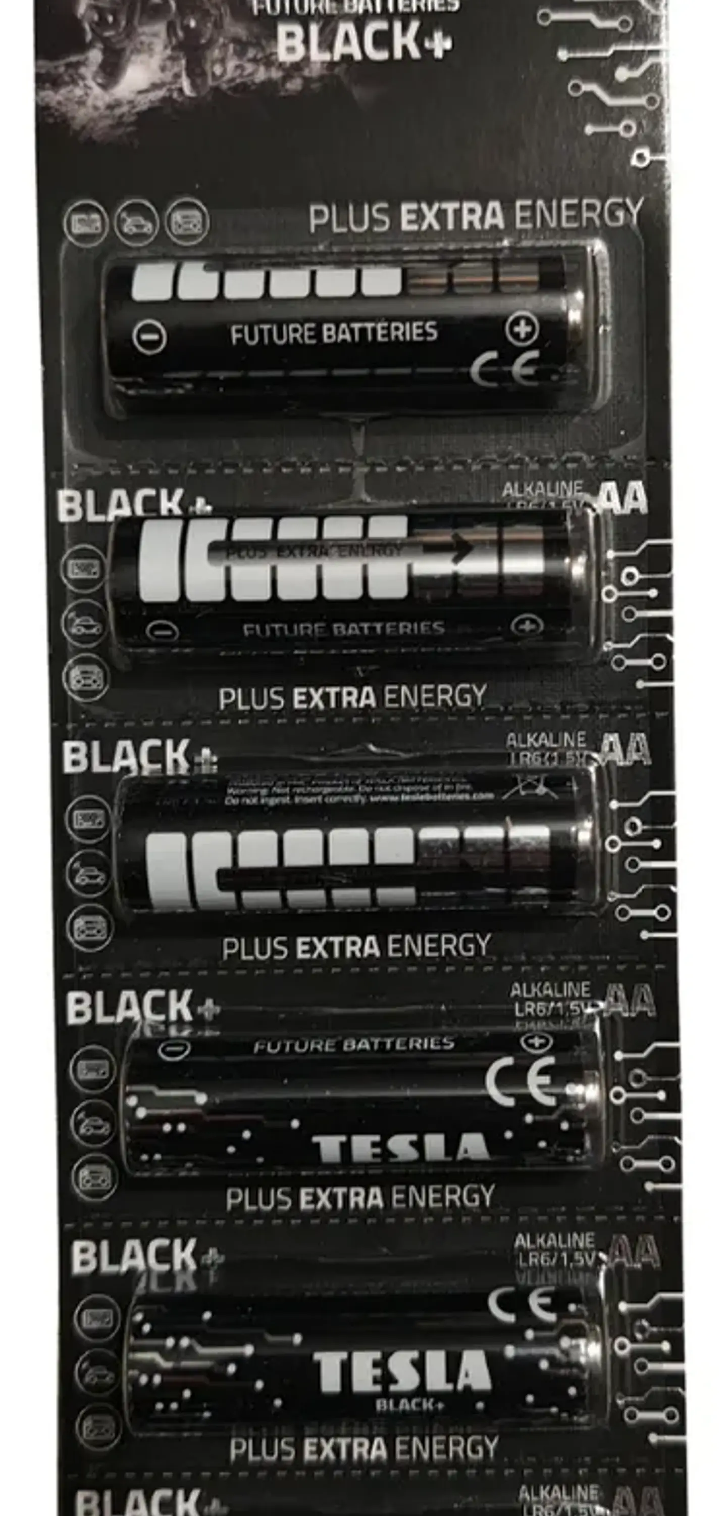 Pilas BLACK+ AA Blister 6 Unidades  1