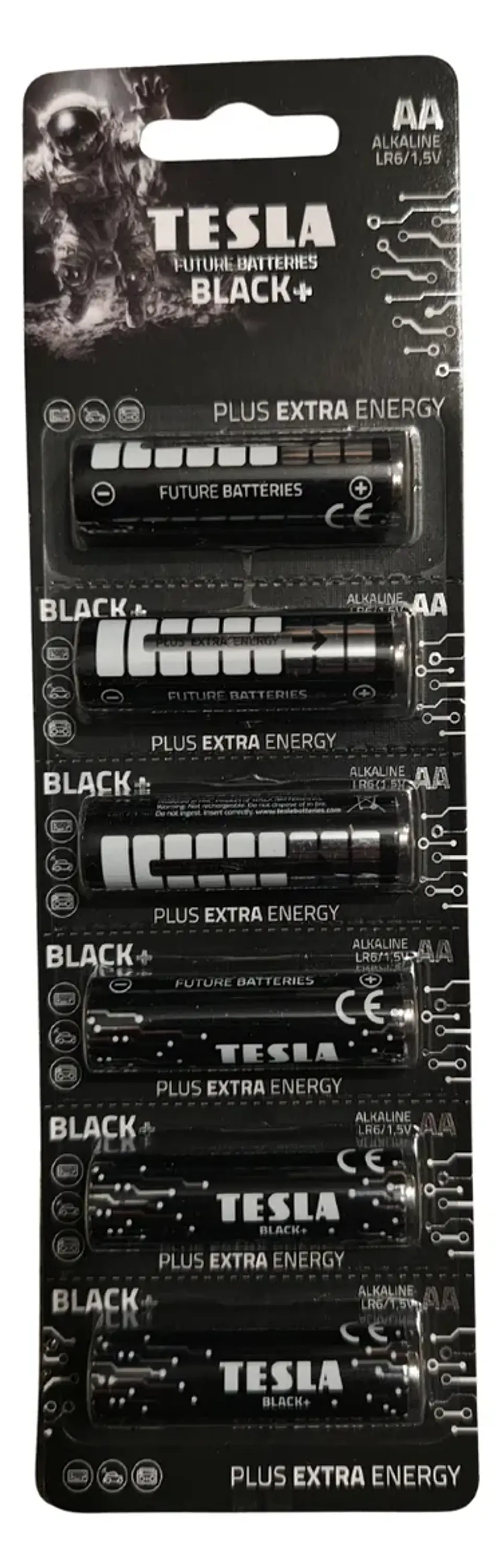 Pilas BLACK+ AA Blister 6 Unidades  1