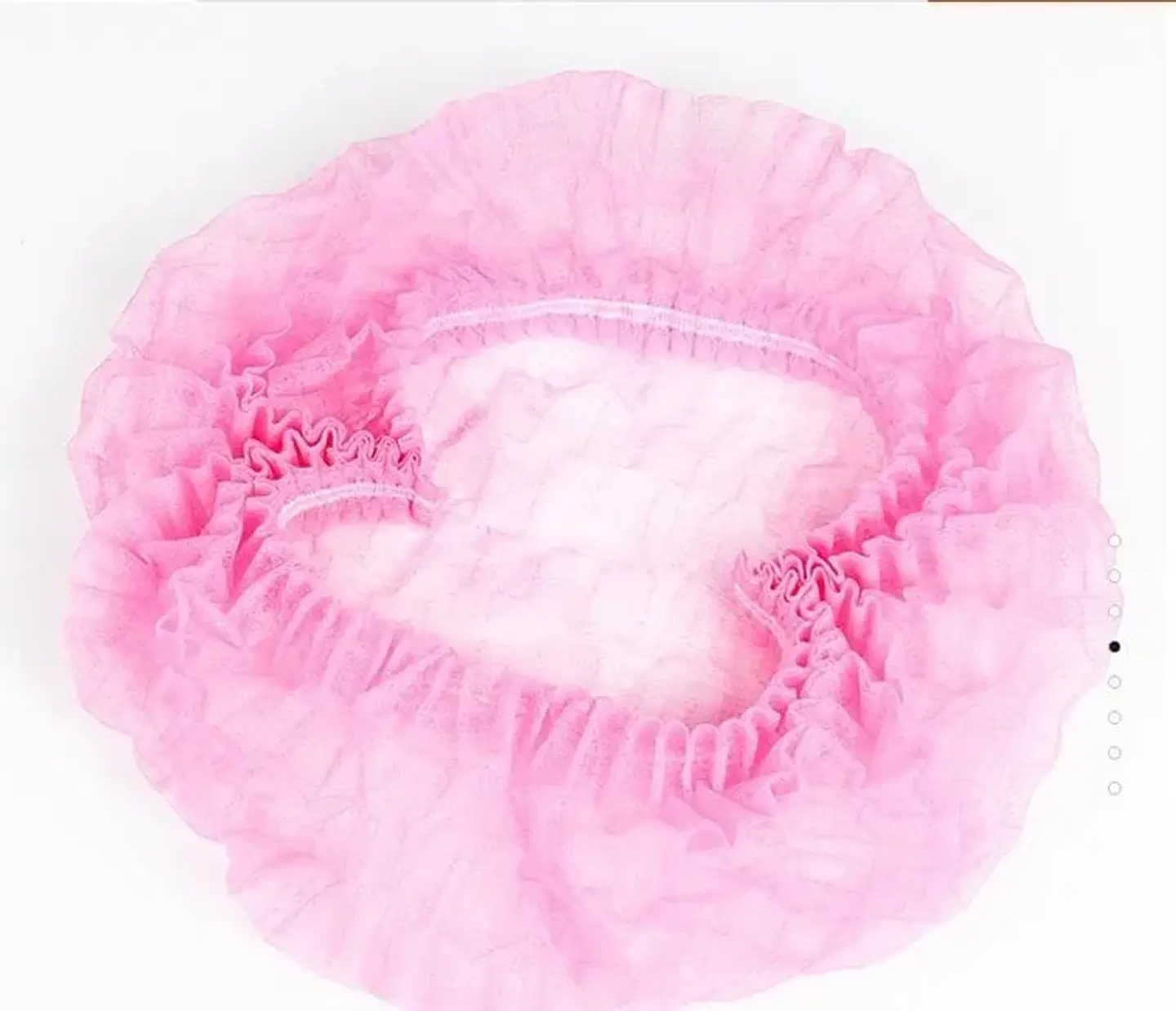  Cofia Gorro clip Rosada 100 Unidades - Hygieina 4