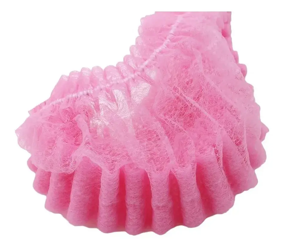  Cofia Gorro clip Rosada 100 Unidades - Hygieina 5