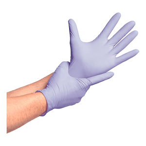 Guante de Vinilo Lila Caja 100 Unidades 