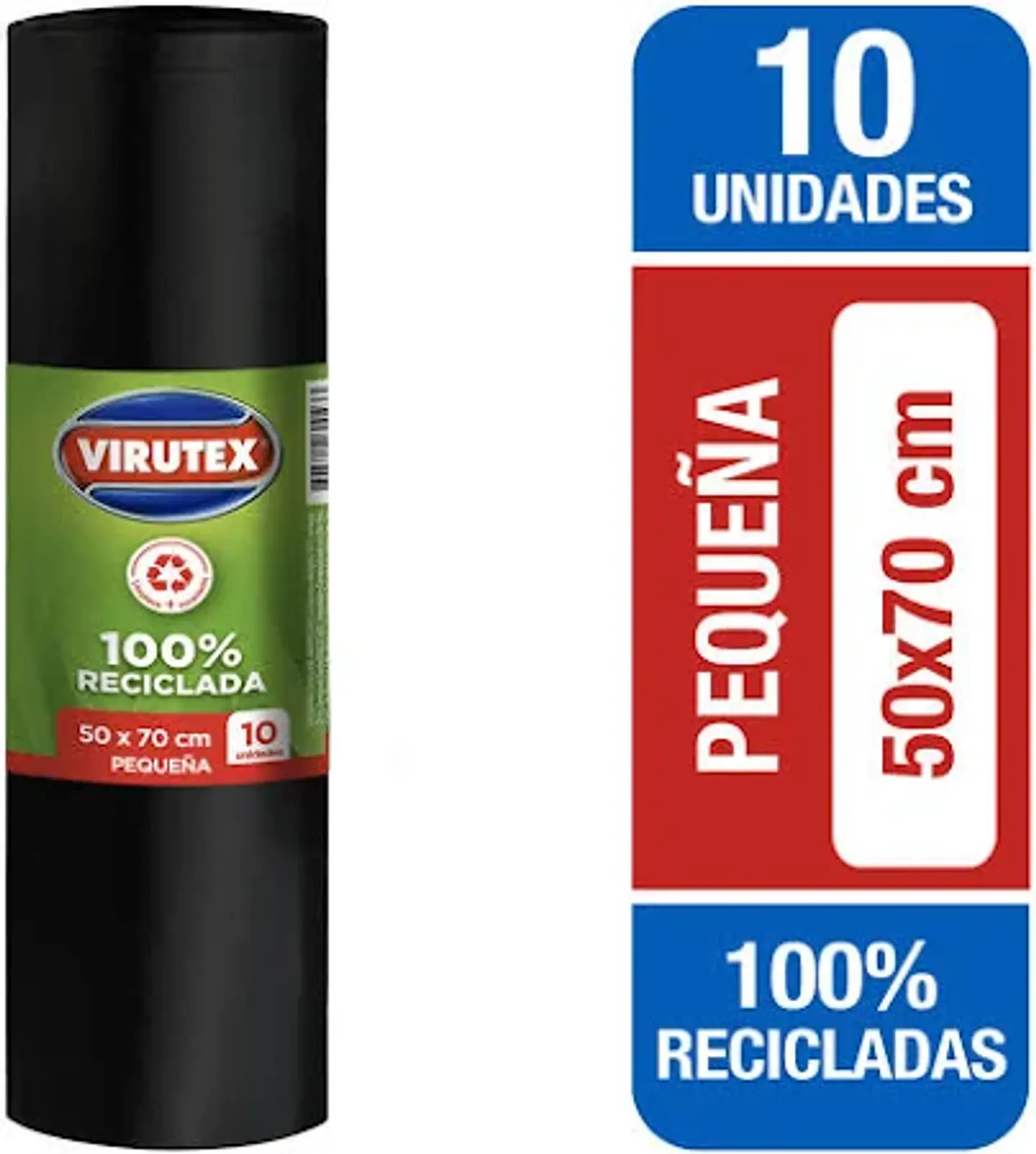 Bolsa de Basura Rollos 50x70 cm - Virutex 1