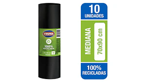 Bolsa de Basura Rollo 70x90Cm - Virutex