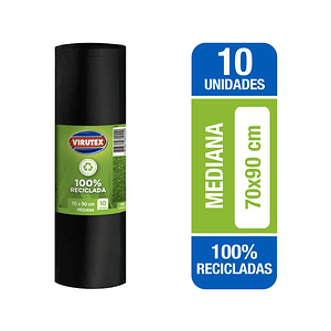Bolsa de Basura Rollo 70x90Cm - Virutex