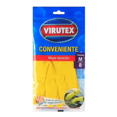Guante de Goma Conveniente  - Virutex 