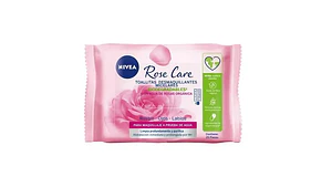 Toallitas desmaquillantes Nivea Rose Care 25 unds