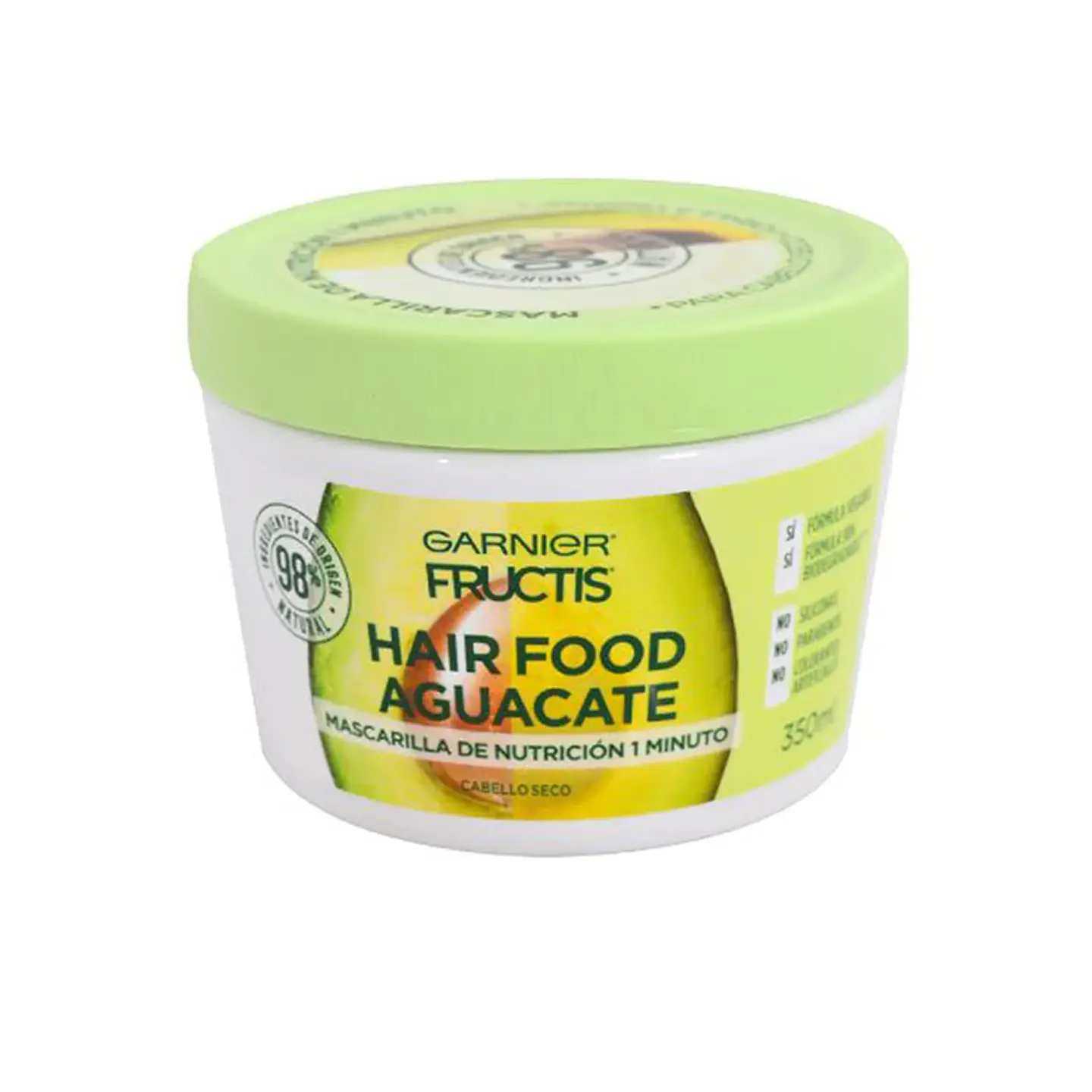 Mascarilla capilar Fructis Hair Food Aguacate 350ml 1