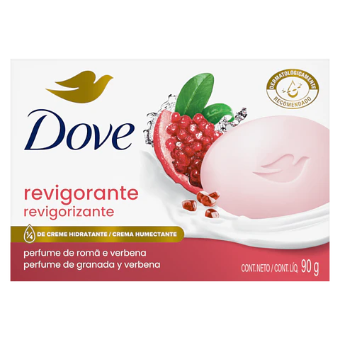 Jabón barra Dove Revigorizante Granada y verbena 90gr