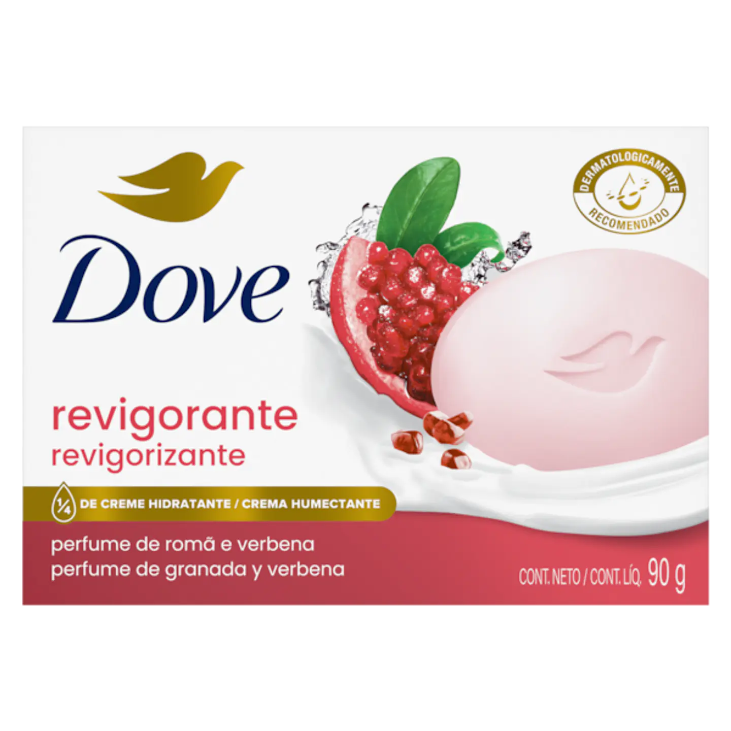 Jabón barra Dove Revigorizante Granada y verbena 90gr 1