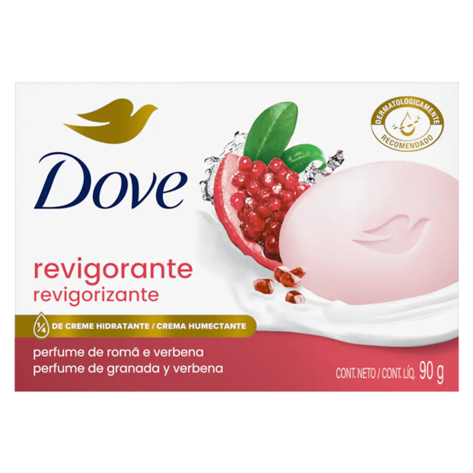 Jabón barra Dove Revigorizante Granada y verbena 90gr 1