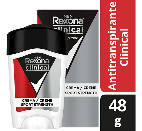 Desodorante En Barra Rexona Clinical Men Sport Strengt 48 Grs