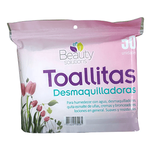 Toallitas Desmaquillantes 50 Unidades - Beauty