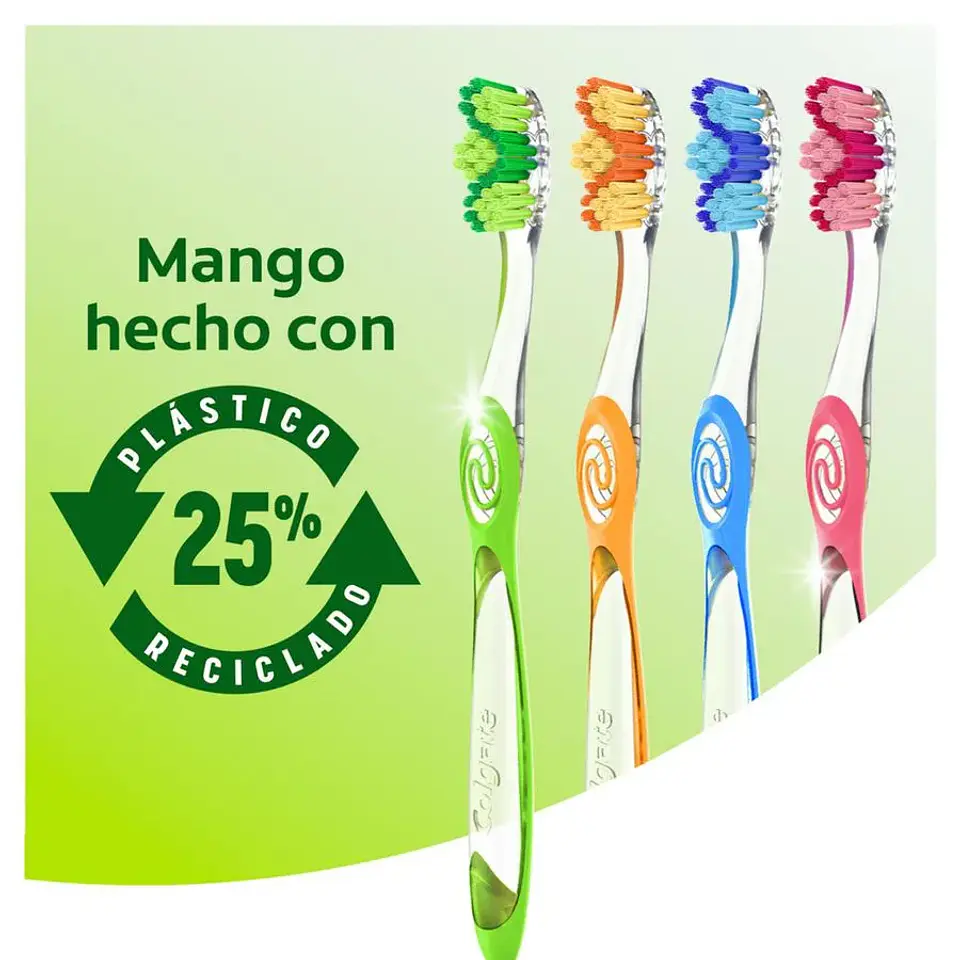 Cepillo Dental Colgate Twister  Suave 2x1 6