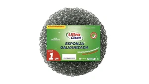 Esponja Virutilla De Acero 1 Unidad - Ultraclean