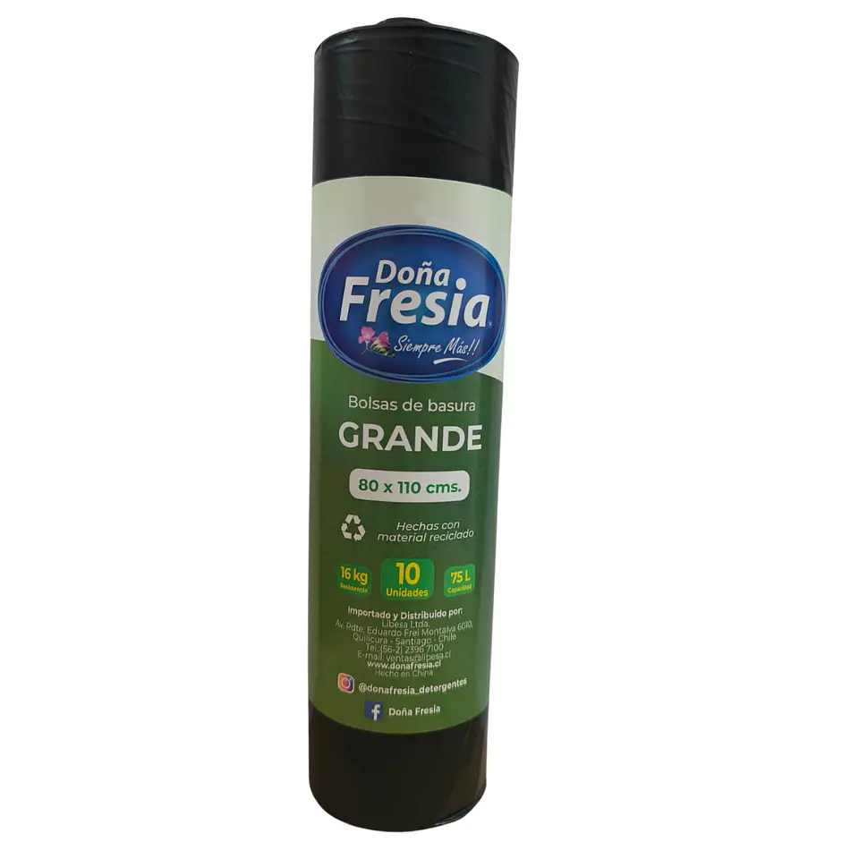 Bolsa Basura Grande 80x110 Cms 10 Unidades - Doña Fresia 1