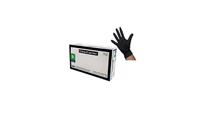 Guantes De Nitrilo Negros Desechables 100 Unidades - CleanCarrier