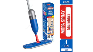 Mopa Plana Con Base De Microfibra Spray - Virutex