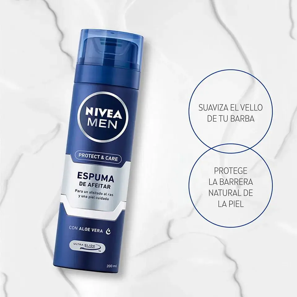 Espuma Para Afeitar Nivea Men Originals Hidratante 200ml 5
