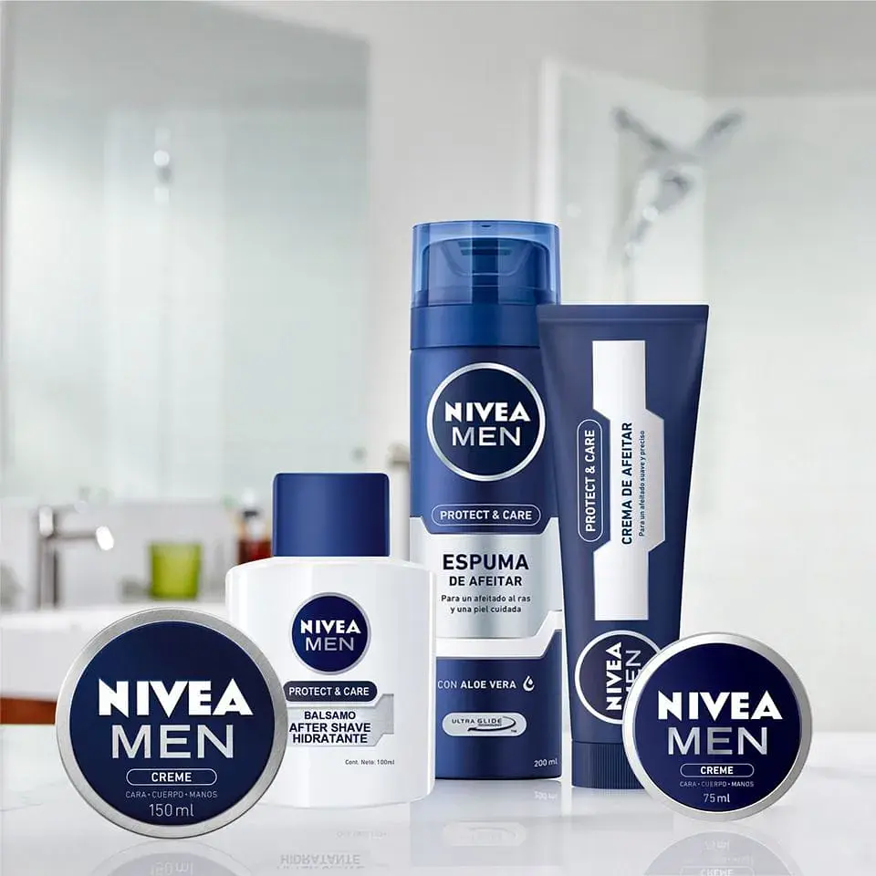 Espuma Para Afeitar Nivea Men Originals Hidratante 200ml 6