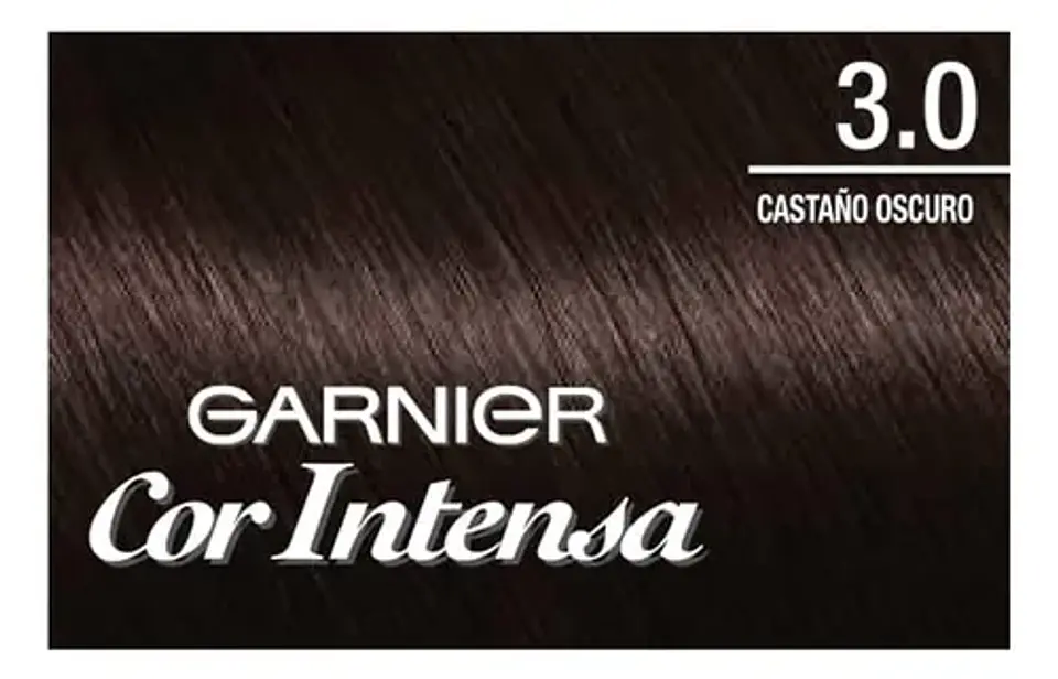 tinte Coloración Nutrisse Cor Intensa 3.0 Castaño Oscuro Castaño Oscuro 2