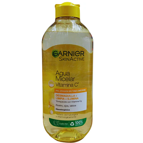 Agua Micelar Garnier Skin Active Express Aclara 400ml