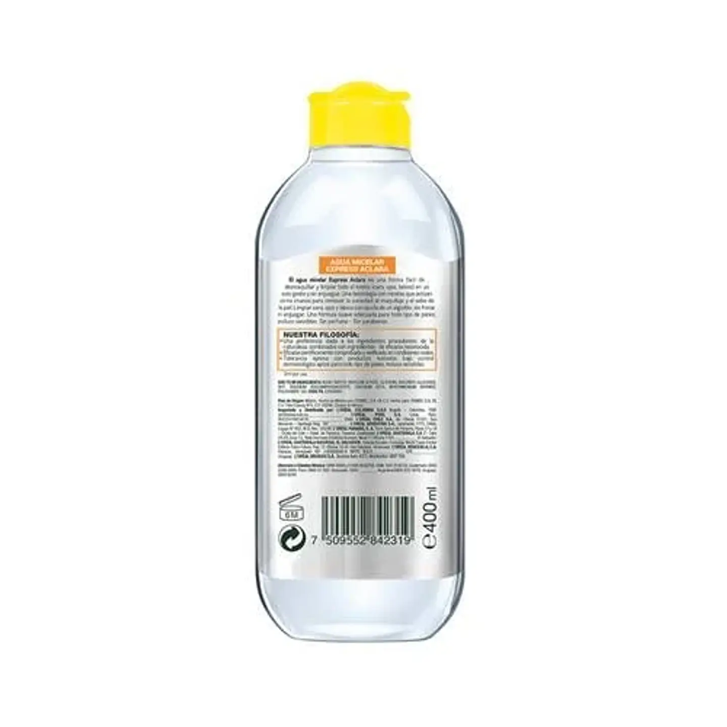 Agua Micelar Garnier Skin Active Express Aclara 400ml 2