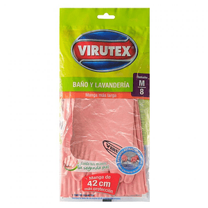 Guante Baño y Lavanderia Creativa Talla M- Virutex