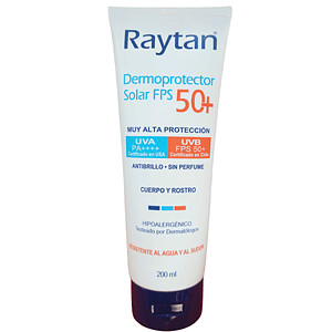 Dermoprotector Solar Raytan 200 Ml 50+ - Raytan