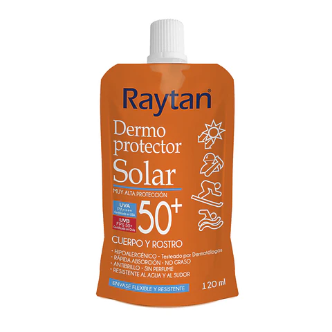 Dermoprotector Solar Fps 50+ Doypack 120 Ml - Raytan