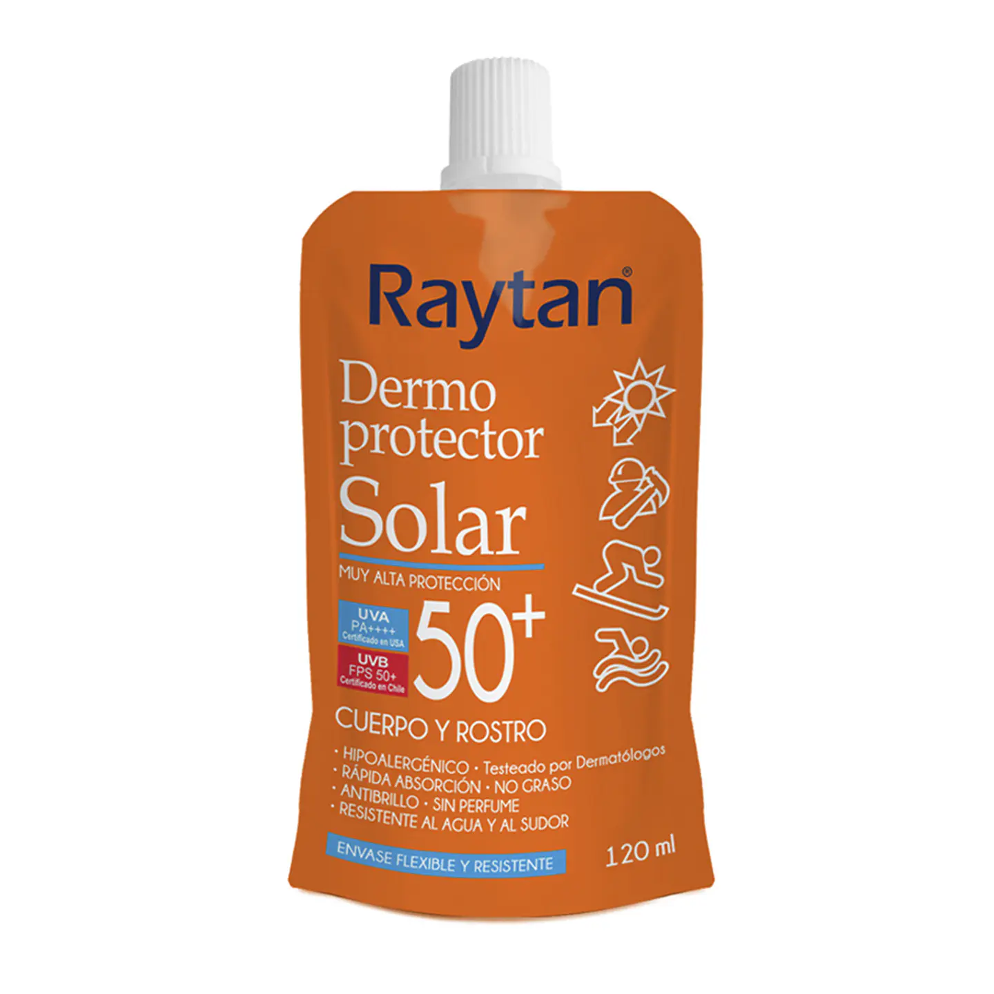 Dermoprotector Solar Fps 50+ Doypack 120 Ml - Raytan 1