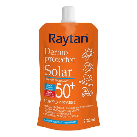 Dermoprotector Solar Fps 50+ Doypack 200 Ml - Raytan