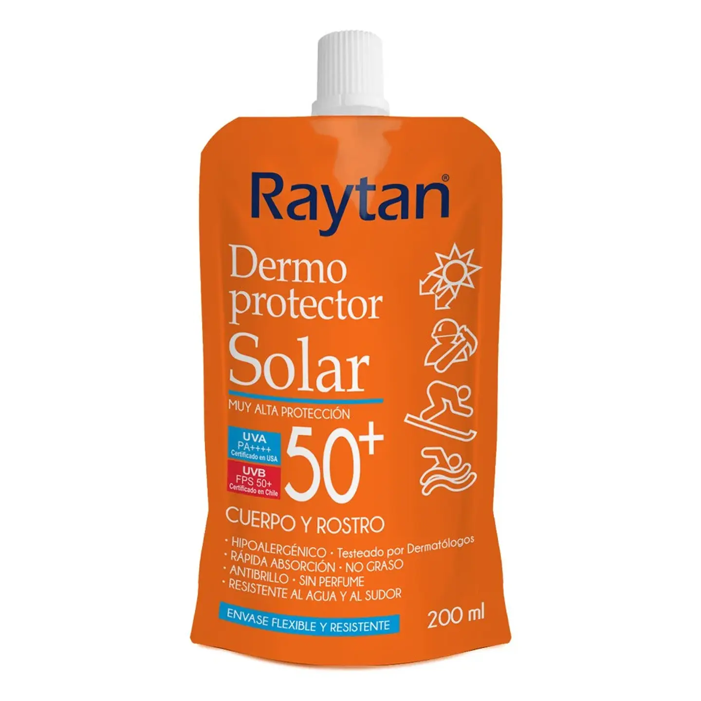 Dermoprotector Solar Fps 50+ Doypack 200 Ml - Raytan 1