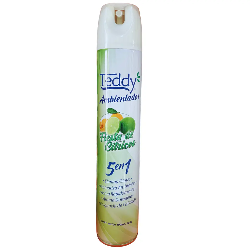 Desodorante Ambiental Fiesta De Cítricos 400 Ml - Teddy  1