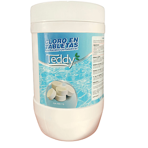 Pastillas De Cloro 50 Unidades De 20 Gramos - Teddy