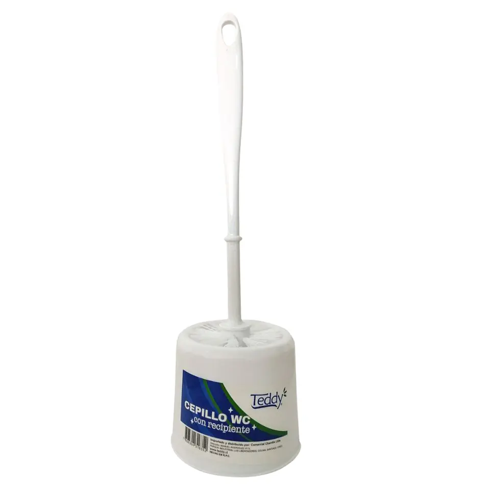 Cepillo para limpieza de inodoro con recipiente - Teddy 1