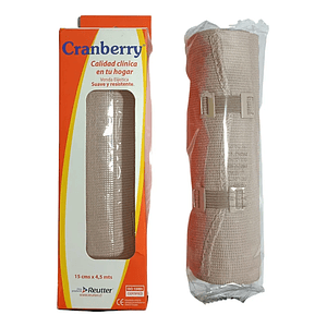 Venda Elástica Suave Y Resistente 15cm X 4.5 mtrs + sujetador