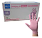 Guantes De Nitrilo Rosa Desechables 100 Unidades - Cleancarrier - Miniatura 1