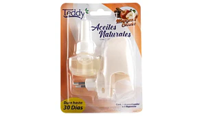 Ambientador Enchufe + Repuesto Aroma Manzana y Canela - Teddy 