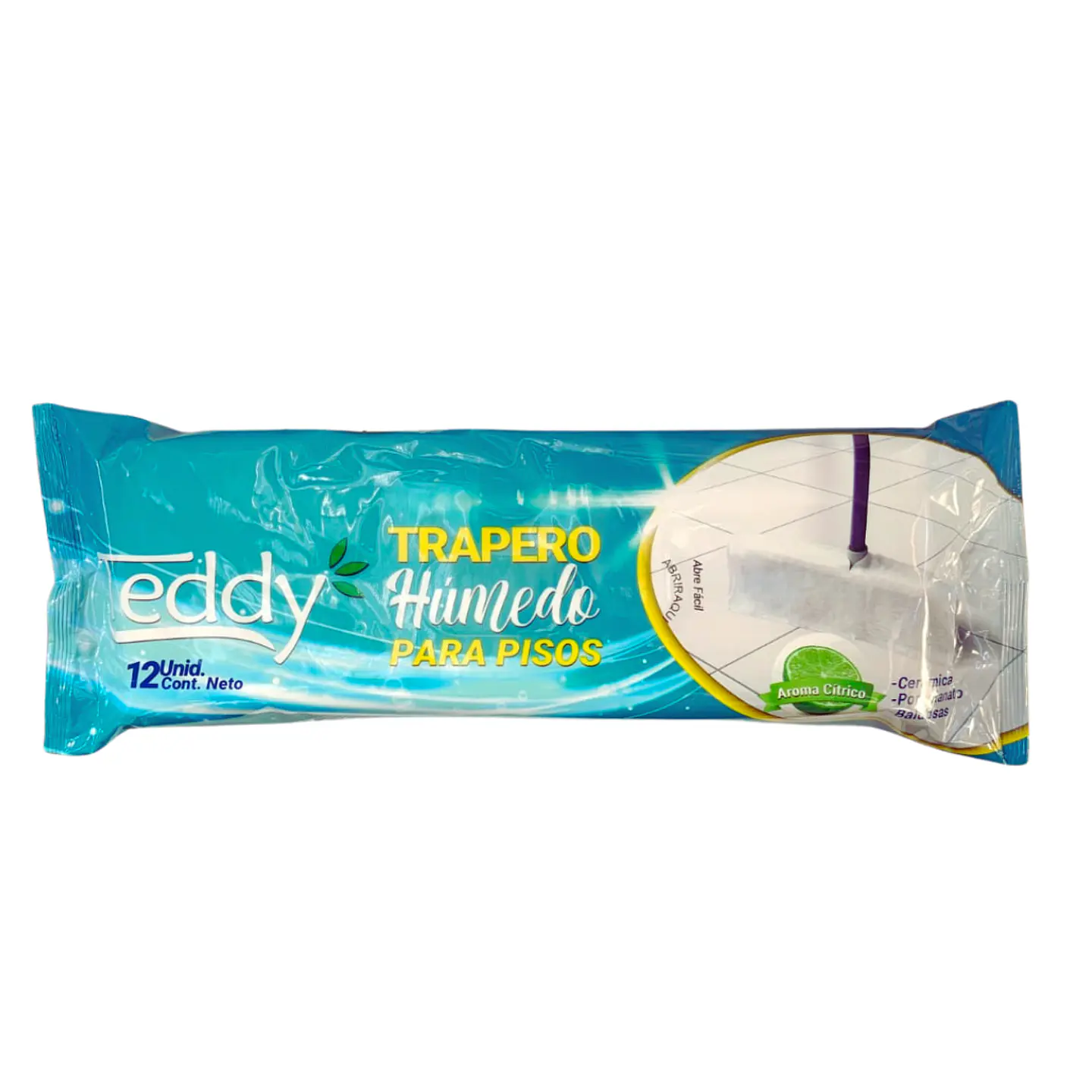 Trapero Humedo Multipiso Citrico 12 Und - Teddy 1
