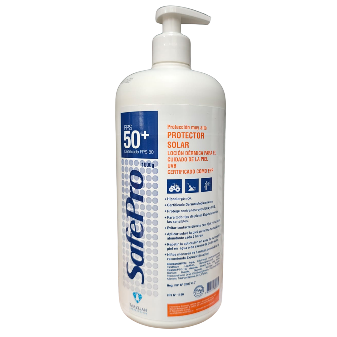Protector Solar FPS 50+ 1 Litro - Safepro 1