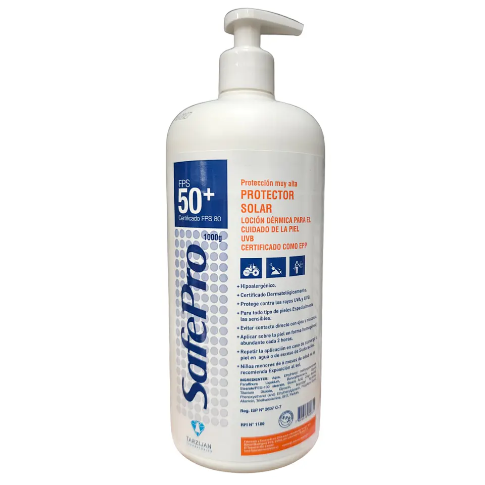 Protector Solar FPS 50+ 1 Litro - Safepro 1