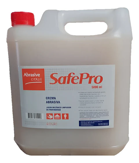 Jabón Mecánico Abrasivo Safepro 5 Litros