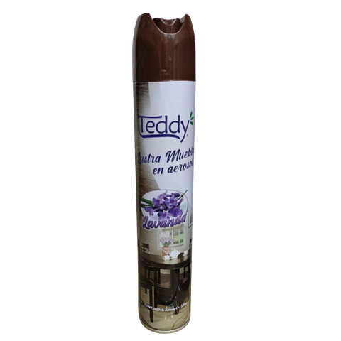 Lustra Spray Muebles Brillo Y Protección 420 Ml Teddy